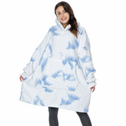 Vardi Dante Hoodie & Deken – Oversized Hoodie Blanket van Zacht Fleece en Wol