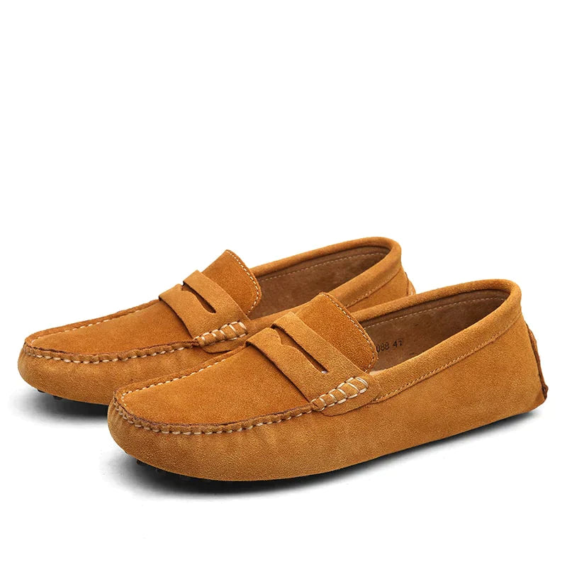 HARVEY | Italiaanse Suède Loafer | Luxe & Comfortabele Instappers
