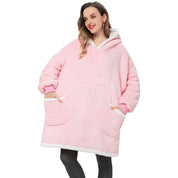 Vardi Dante Hoodie & Deken – Oversized Hoodie Blanket van Zacht Fleece en Wol