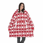 Vardi Dante Hoodie & Deken – Oversized Hoodie Blanket van Zacht Fleece en Wol