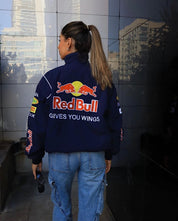 Lia Red Bull Racing jas unisex – oversized streetwear jack met sponsorlogo’s