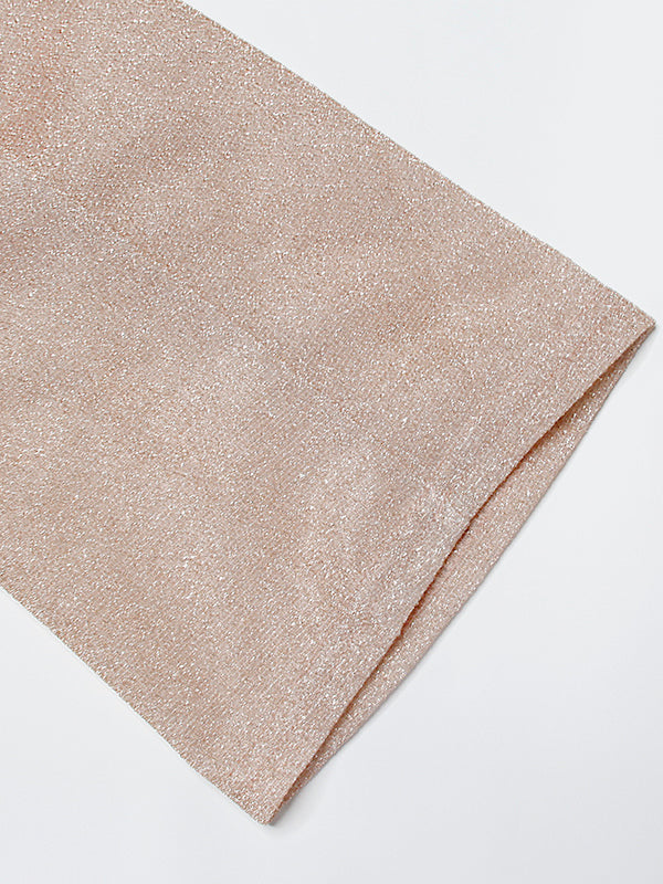 Satijnen Avondjurk Dames – Lange Galajurk met Sprankelende Details