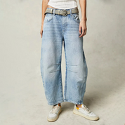 Sheeron Wide Leg Jeans Dames – Comfortabele & Stijlvolle Wijde Spijkerbroek