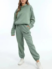Dames Loungewear Set – Zachte Hoodie en Joggingbroek voor Comfort en Stijl