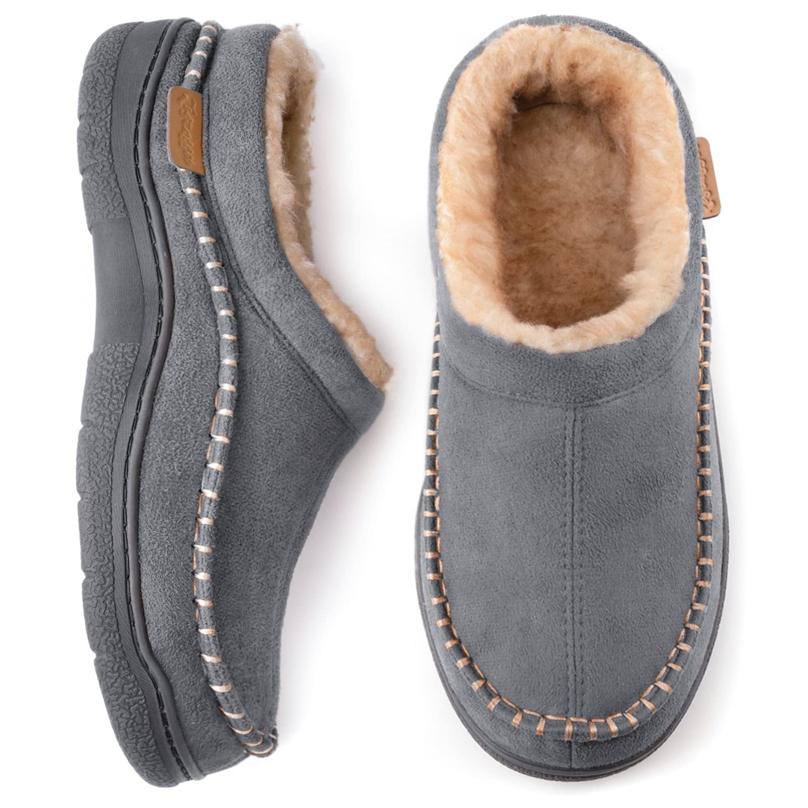 Zachte pantoffels dames | Luxe warme sloffen | Comfortabele instappantoffels met anti-slip zool