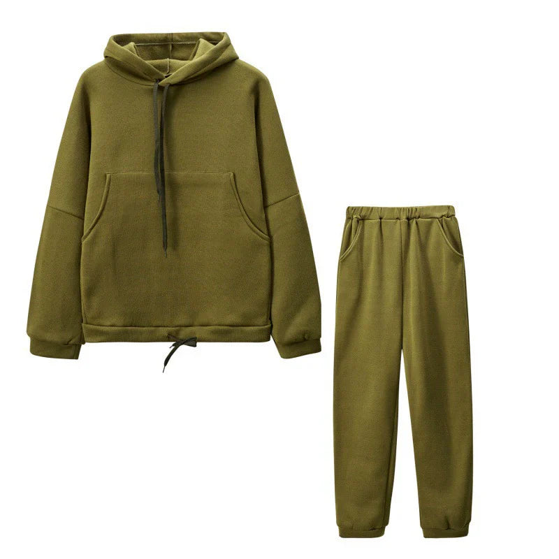 Dames Loungewear Set | Oversized Hoodie met Capuchon & Joggingbroek