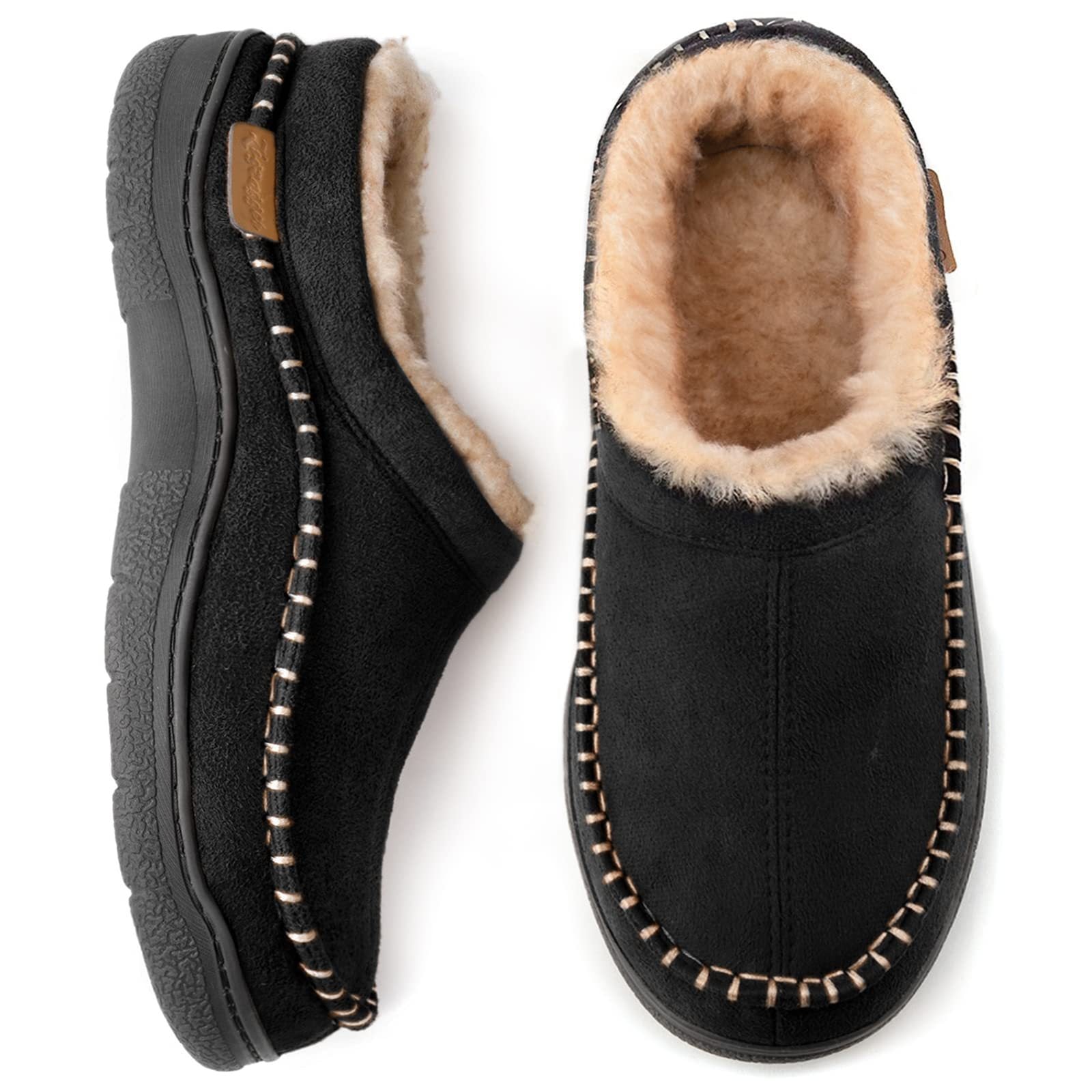 Zachte pantoffels dames | Luxe warme sloffen | Comfortabele instappantoffels met anti-slip zool