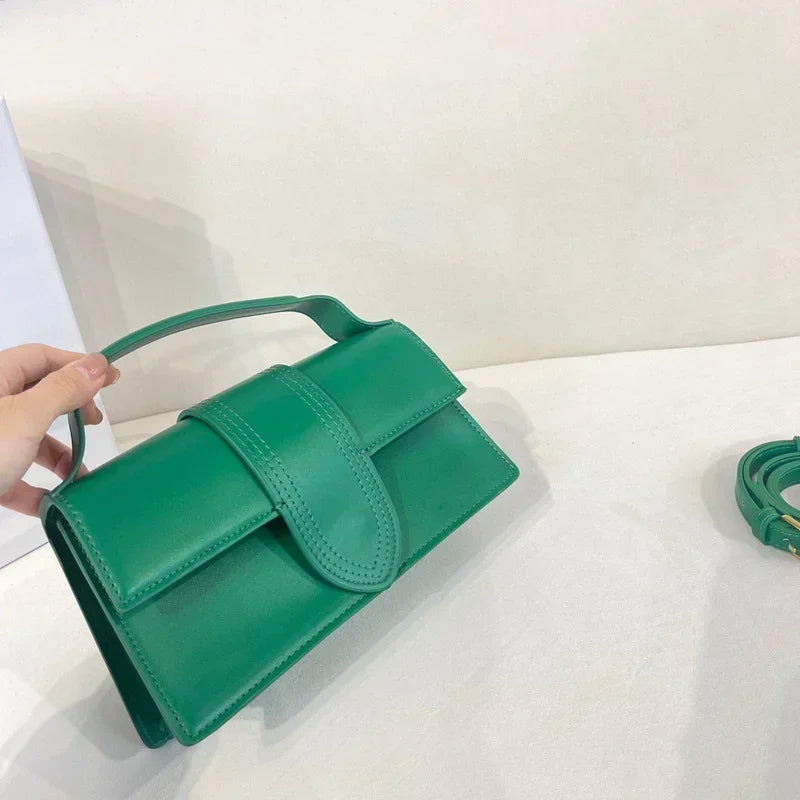 Luxeva Dames PU Leren Handtas – Trendy Crossbody Schoudertas met Organizer