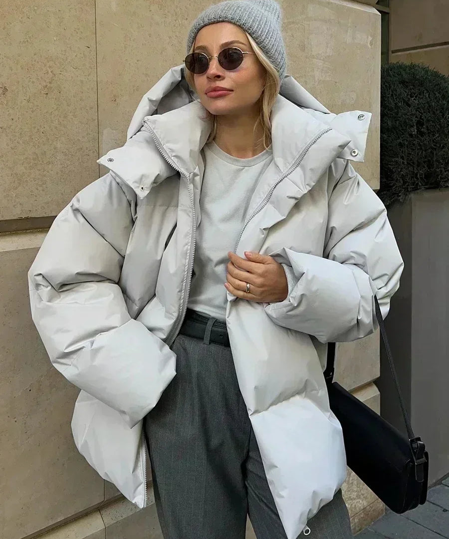 Julianne | Luxe Gevoerde Winterjas – Warm & Elegant