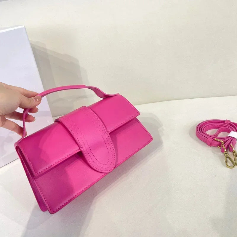 Luxeva Dames PU Leren Handtas – Trendy Crossbody Schoudertas met Organizer