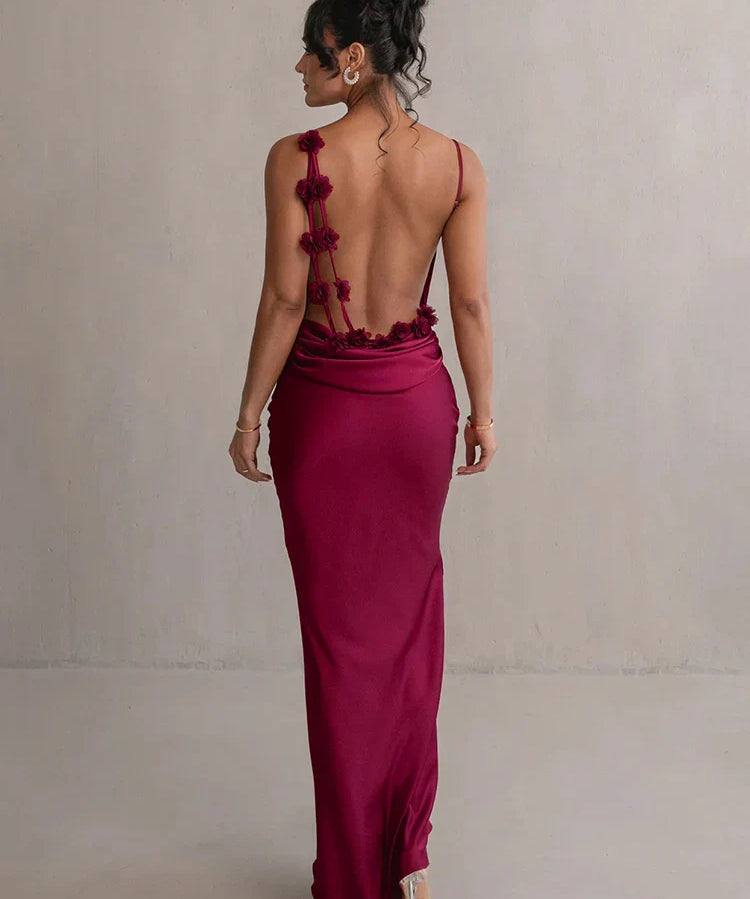 Elegante Maxi-Jurk | Chloe | Stijlvolle Lange Damesjurk voor Elke Gelegenheid