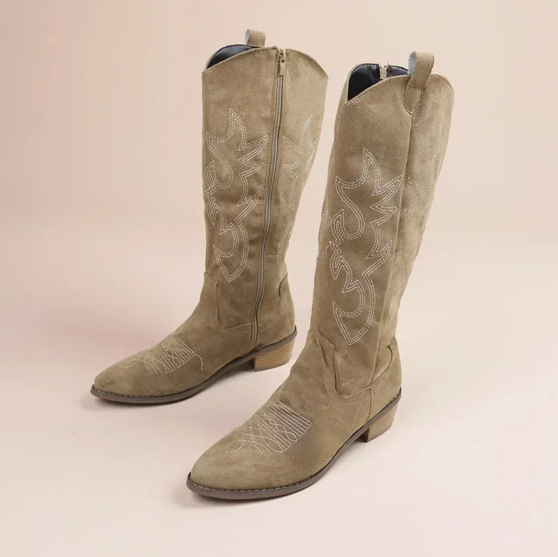 WildWest Chic | Stijlvolle Cowboylaarzen voor Dames – Trendy, Comfortabel & Veelzijdig