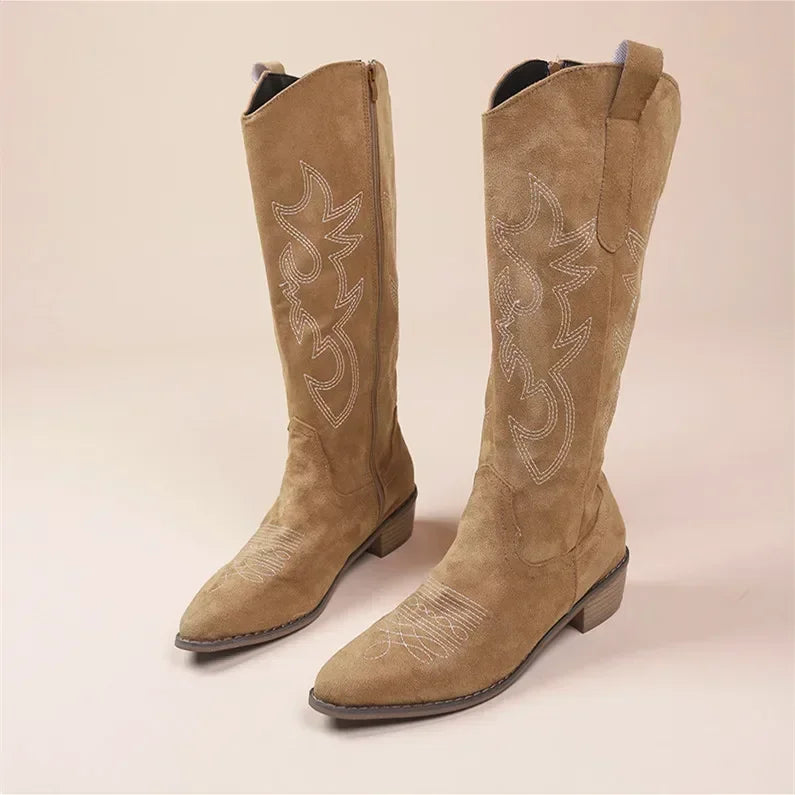 WildWest Chic | Stijlvolle Cowboylaarzen voor Dames – Trendy, Comfortabel & Veelzijdig