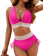 Corrigerende Bikini Dames | High Waist Zwemkleding met Buikcontrole