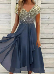 Marigon dames jurk – chique moderne jurk voor elke gelegenheid