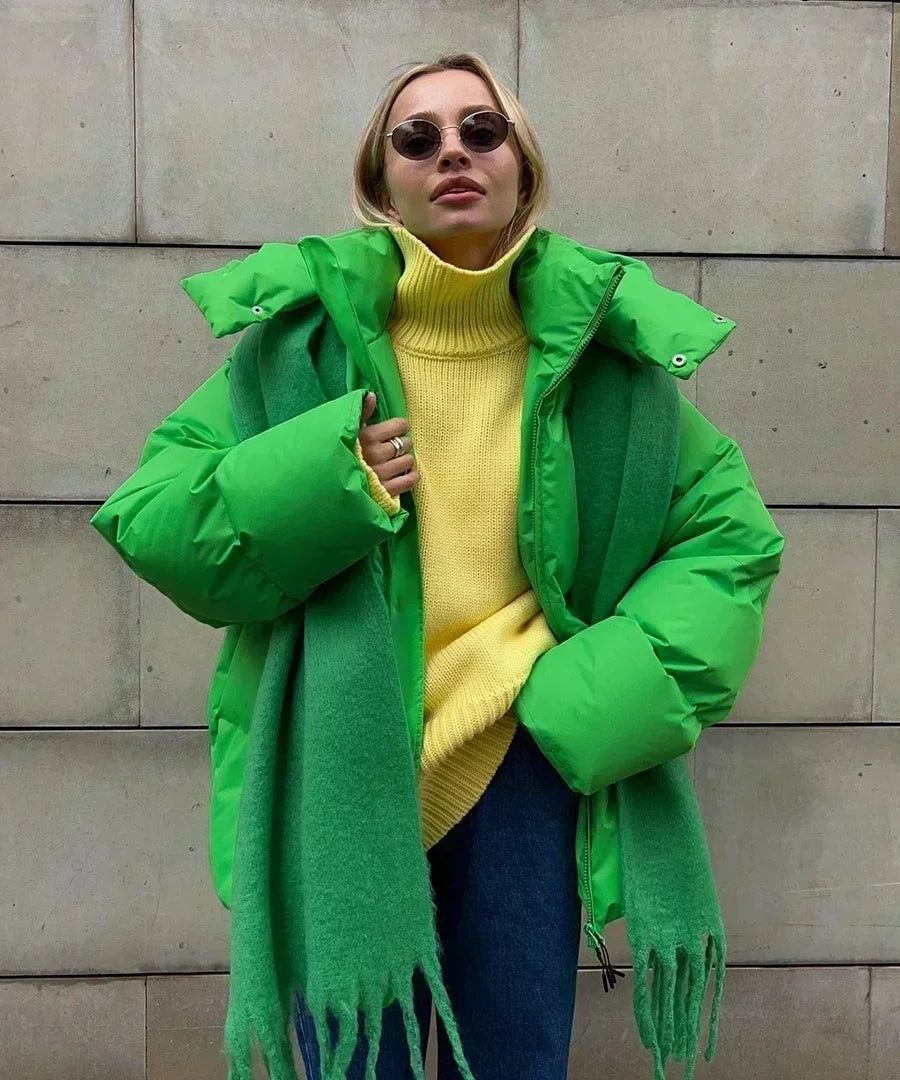 Julianne | Luxe Gevoerde Winterjas – Warm & Elegant