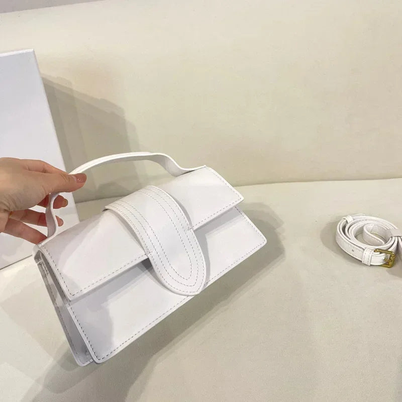 Luxeva Dames PU Leren Handtas – Trendy Crossbody Schoudertas met Organizer