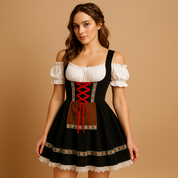 Lieke | Oktoberfest Dirndl Jurk voor Dames met Traditionele Flair