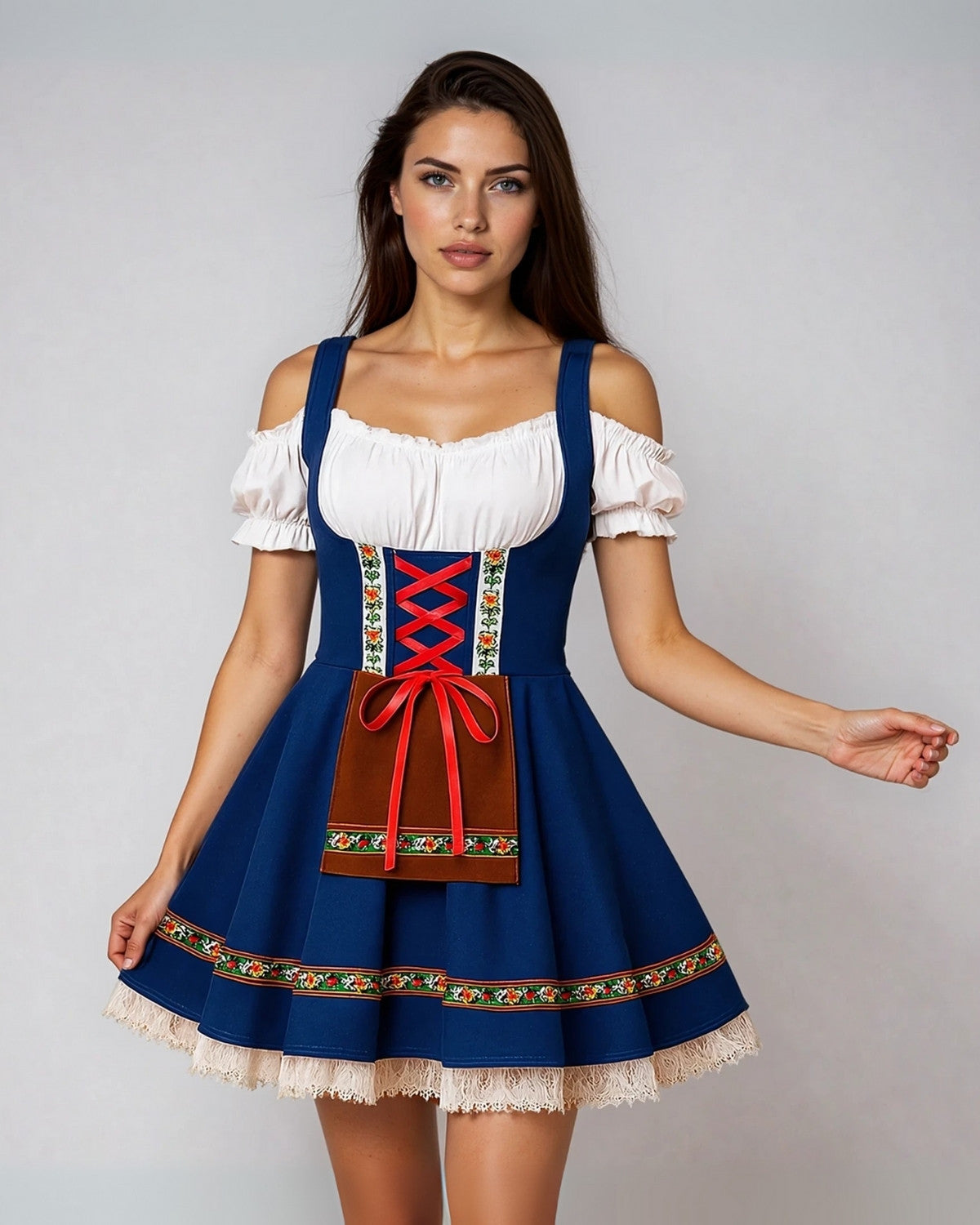 Traditionele Oktoberfest Dirndl Jurk – Authentiek Beiers Design voor Dames