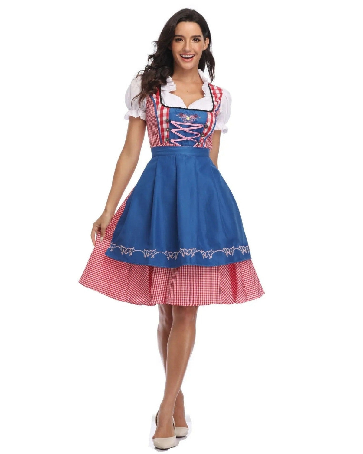 Oktoberfest outfit dames – Dirndl & lederhosen set | Authentiek & feestelijk