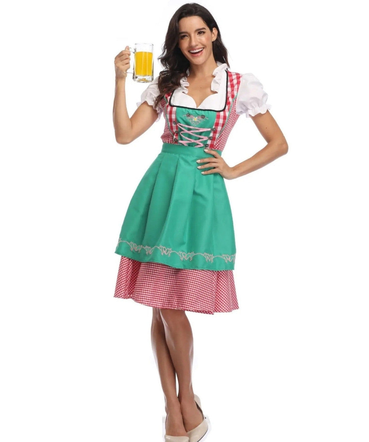 Oktoberfest outfit dames – Dirndl & lederhosen set | Authentiek & feestelijk