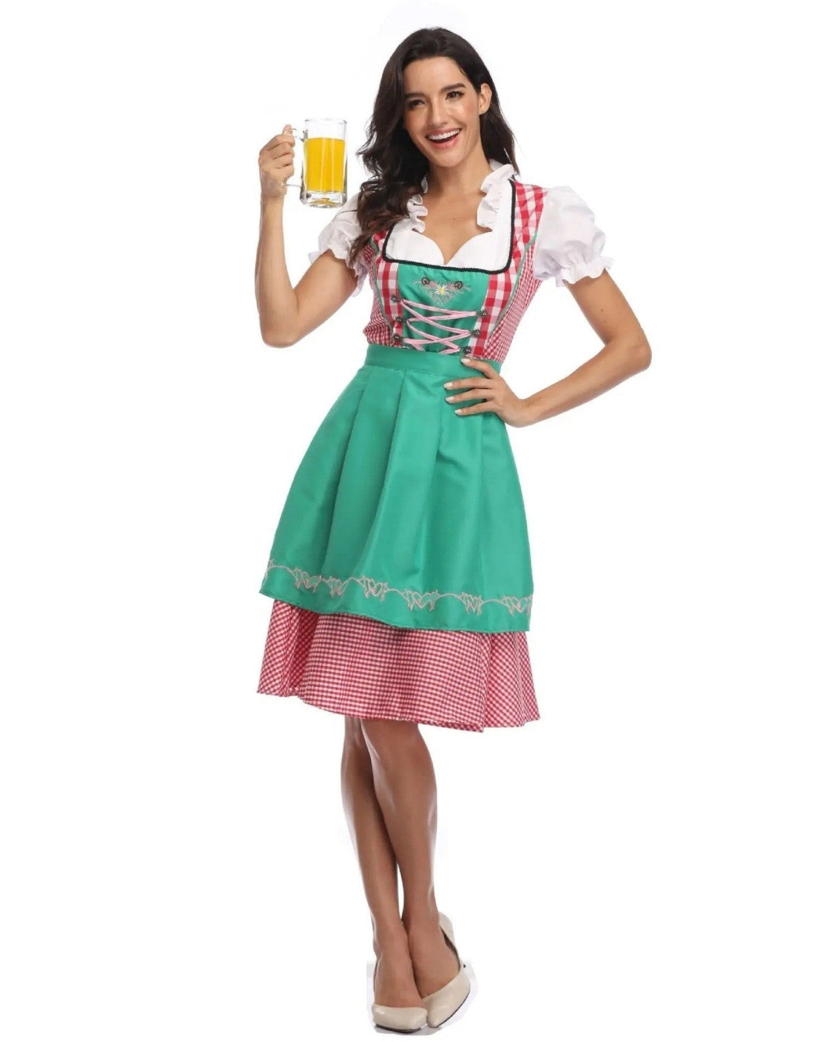 Oktoberfest outfit dames – Dirndl & lederhosen set | Authentiek & feestelijk