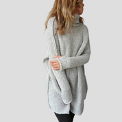 Oversized trui dames – comfortabele gebreide trui met relaxte pasvorm