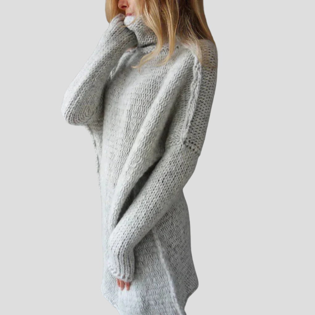 Oversized trui dames – comfortabele gebreide trui met relaxte pasvorm