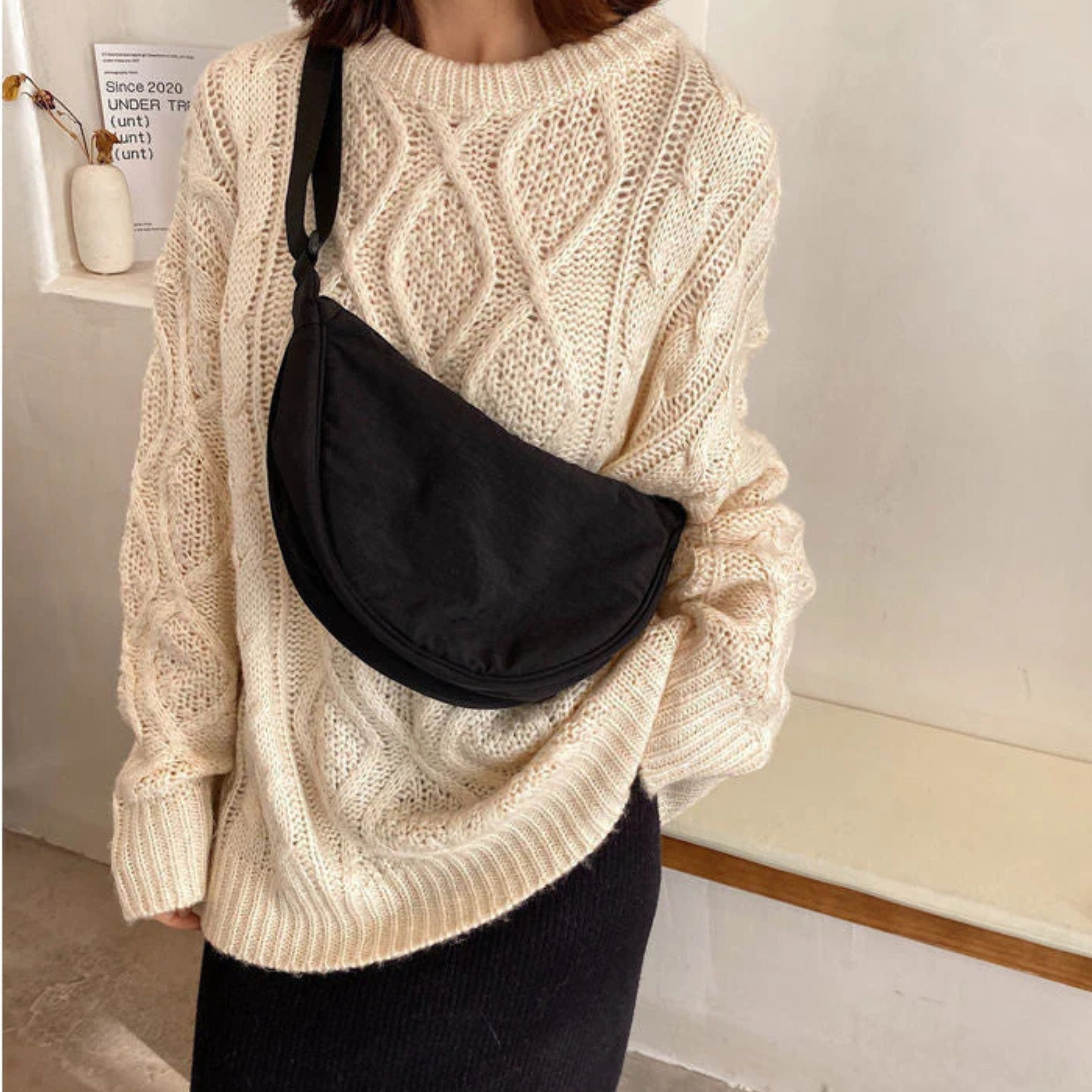 Anneke Dames Crossbody Tas – Verstelbare Band & Minimalistisch Design