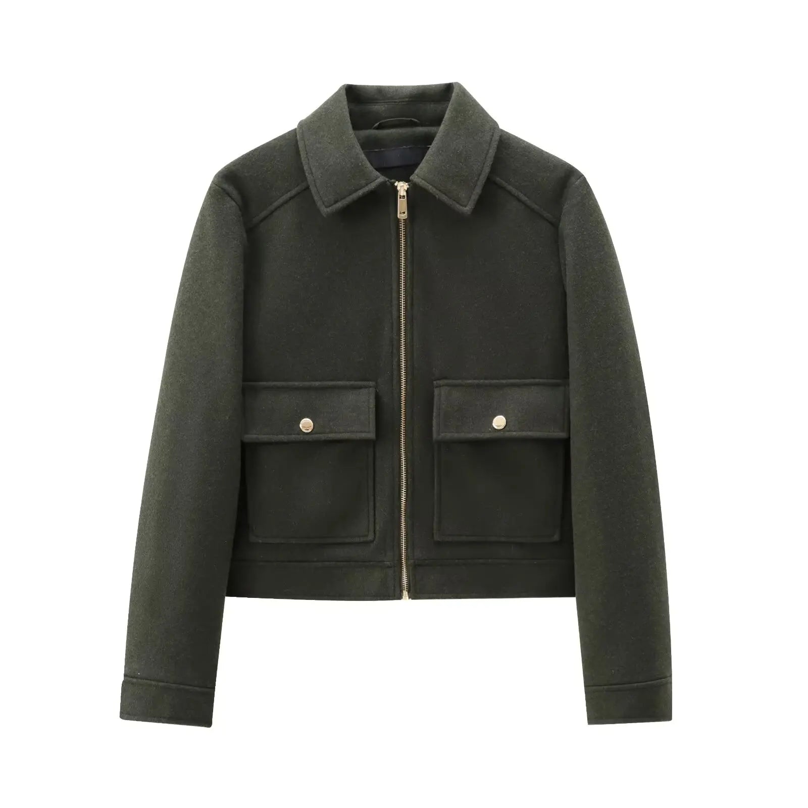 Vero – Dames Winterjas | Lange Mouwen, Rits, Elegant Design