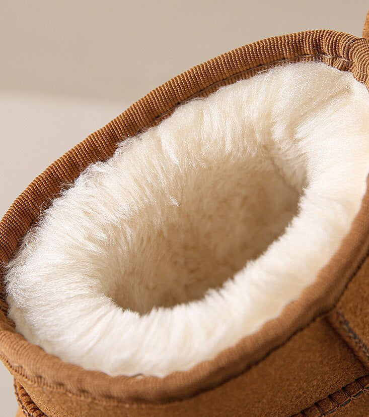 Warme dames enkellaarsjes – gevoerde waterafstotende laarsjes