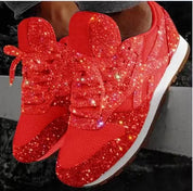 Bella glittersneakers – stijlvolle sneakers met glitterdetails & comfortabele pasvorm