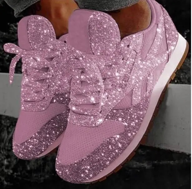 Bella glittersneakers – stijlvolle sneakers met glitterdetails & comfortabele pasvorm