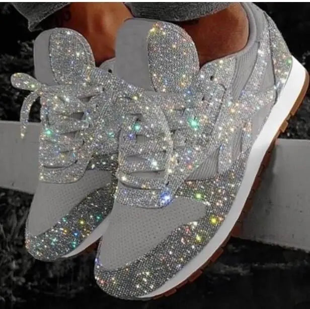 Bella glittersneakers – stijlvolle sneakers met glitterdetails & comfortabele pasvorm
