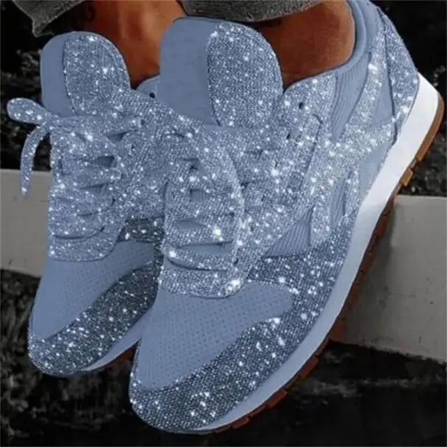 Bella glittersneakers – stijlvolle sneakers met glitterdetails & comfortabele pasvorm