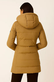 Pufferjas Dames – Zwarte Comfortabele Winterjas met Isolatie