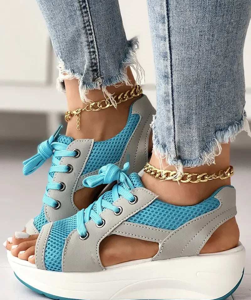 Orthopedische muffin-sandalen dames | Comfortabele zomersandalen met ondersteuning