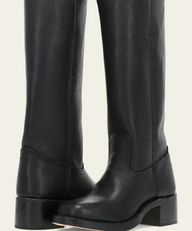 Agatha dames laarzen | Leren laarzen met elegante pasvorm | Luxe en comfort