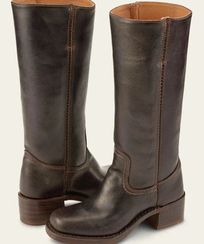 Agatha dames laarzen | Leren laarzen met elegante pasvorm | Luxe en comfort