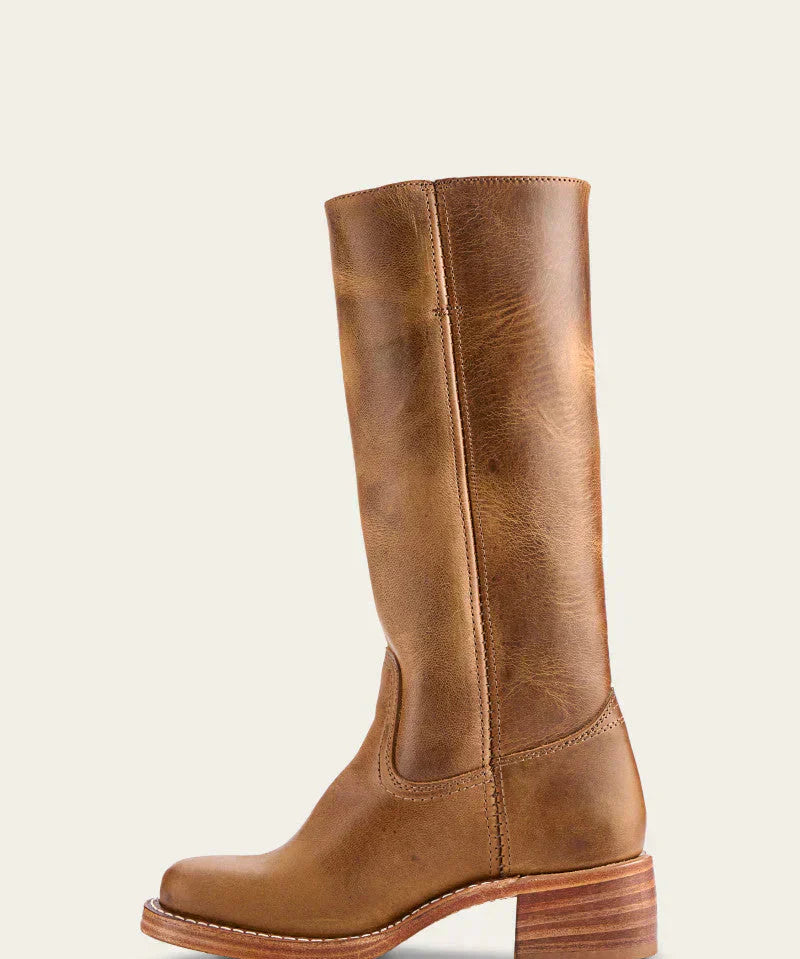 Agatha dames laarzen | Leren laarzen met elegante pasvorm | Luxe en comfort