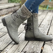 SELINA dames winterlaarzen – waterdichte boots met fleece voering & gripzool