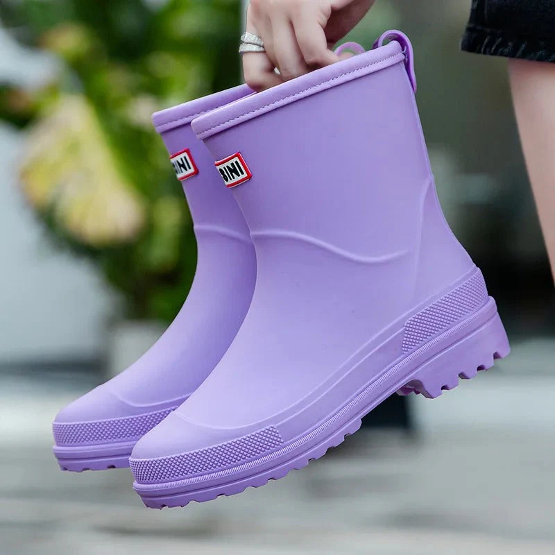 Waterdichte dames regenlaarzen – stijlvolle rubberen boots met comfortabele pasvorm