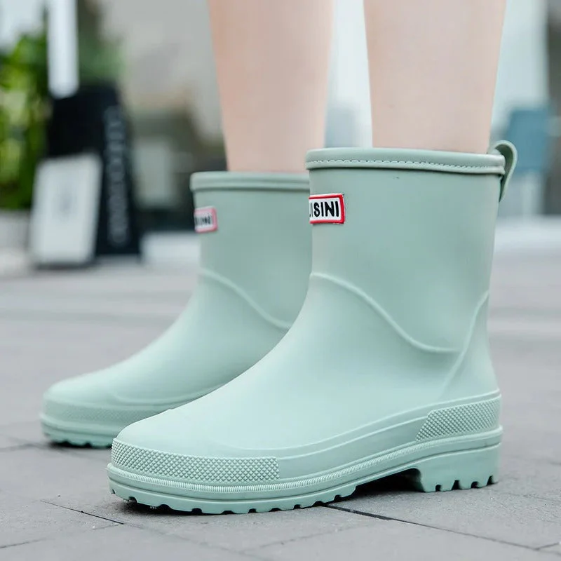 Waterdichte dames regenlaarzen – stijlvolle rubberen boots met comfortabele pasvorm