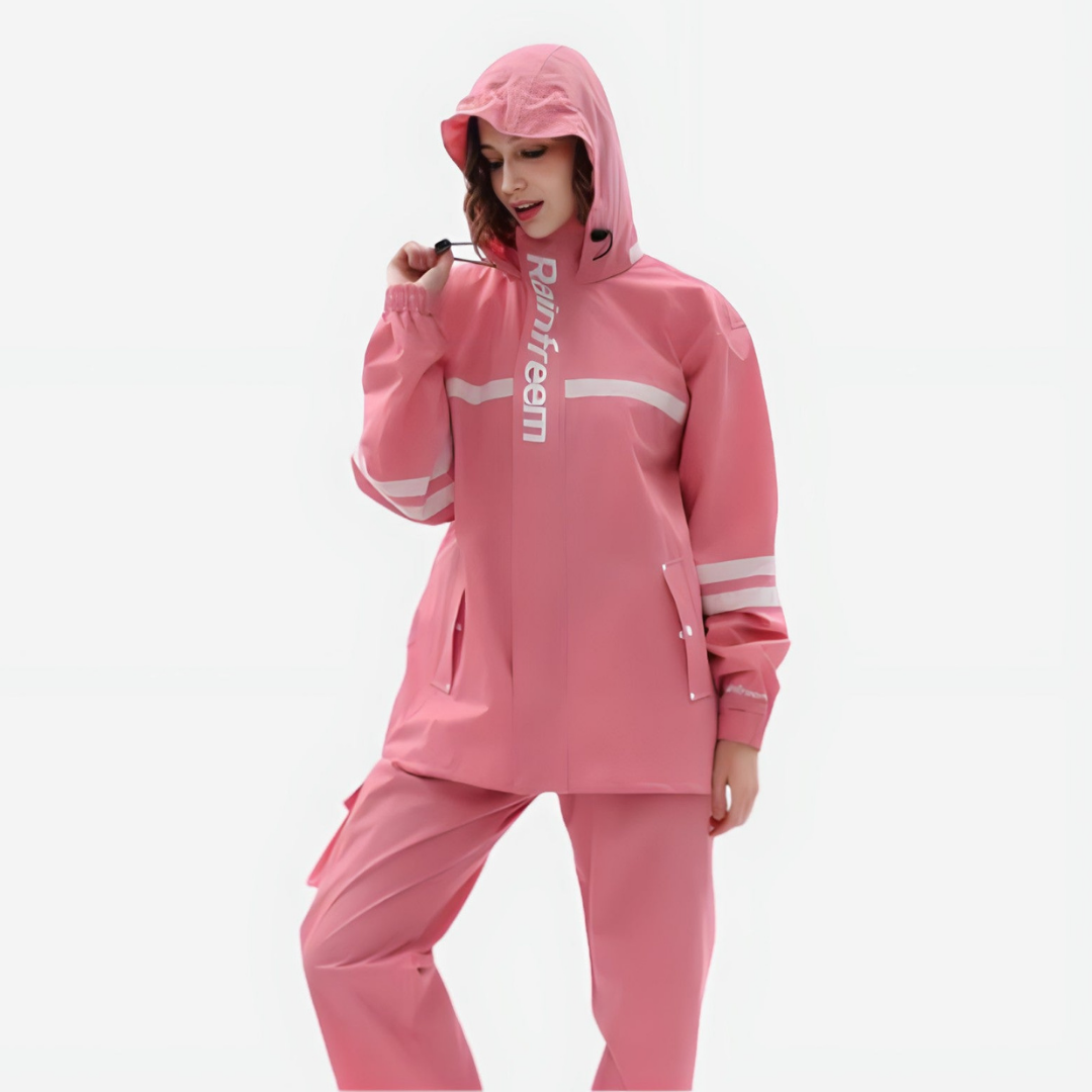 Dames Regenpak – Waterdicht, Lichtgewicht & Ademend | Modieuze Bescherming