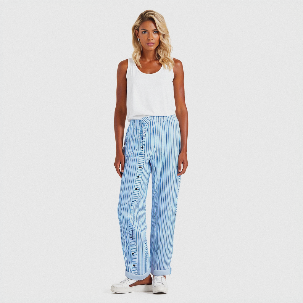 Camille Linnen Pantalon – Luchtige & Comfortabele Zomerbroek