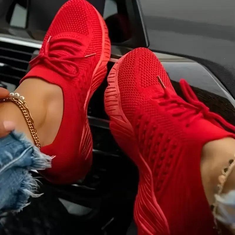 Orthopedische sneakers dames – ademende mesh sportschoenen met steun en comfort