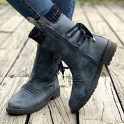 SELINA dames winterlaarzen – waterdichte boots met fleece voering & gripzool