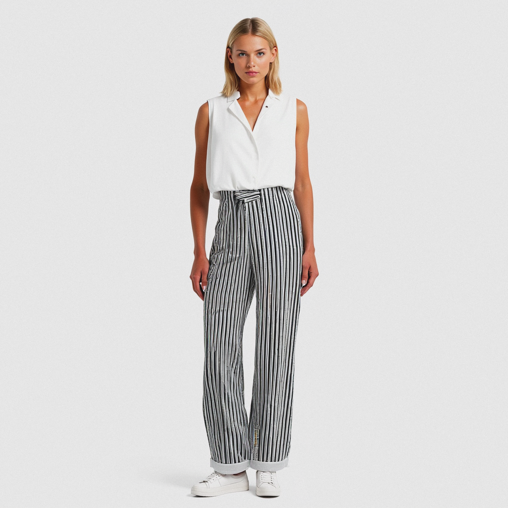 Camille Linnen Pantalon – Luchtige & Comfortabele Zomerbroek