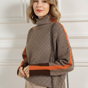 Zachte gebreide trui dames – elegante warme knit met vrouwelijke pasvorm