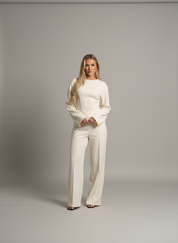 Chique dames set – elegante tweedelige outfit met flatterende pasvorm